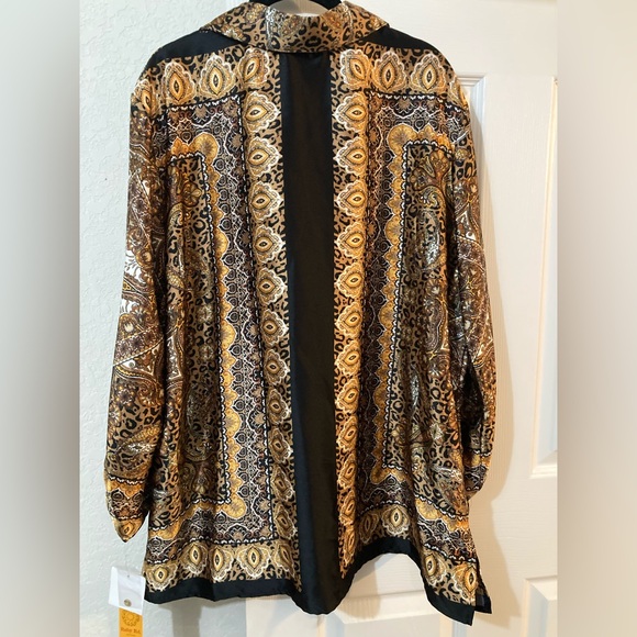 NWT Ruby Rd button front blouse - Picture 2 of 10